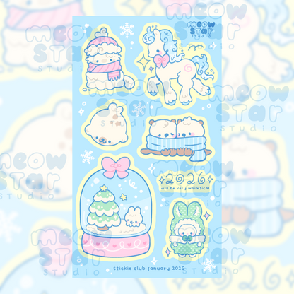 Stickie Club - January 2026