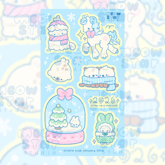 Stickie Club - January 2026