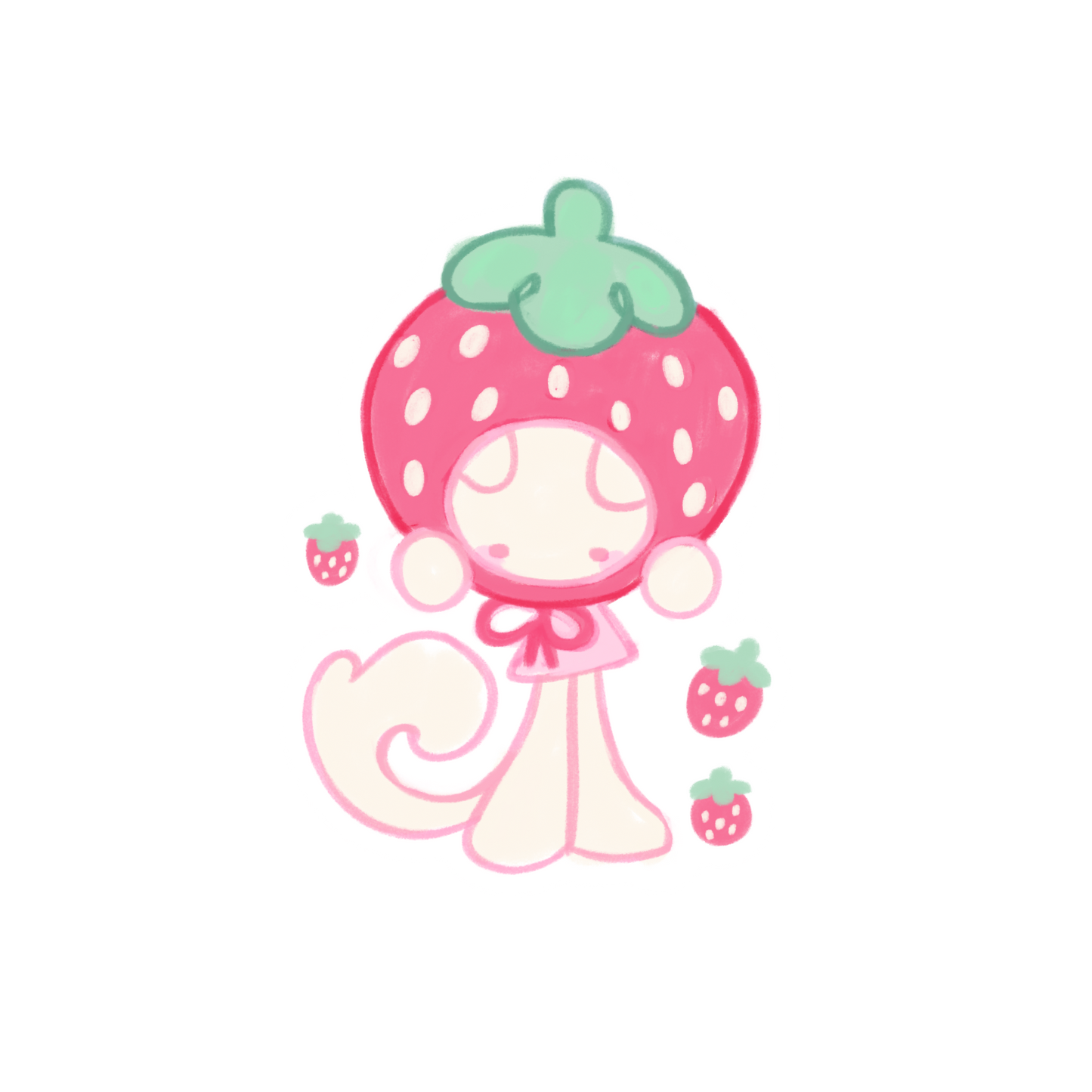 Peachtober Doodles - Sticker