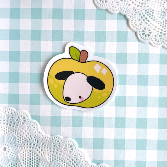 Apple puppy - Sticker
