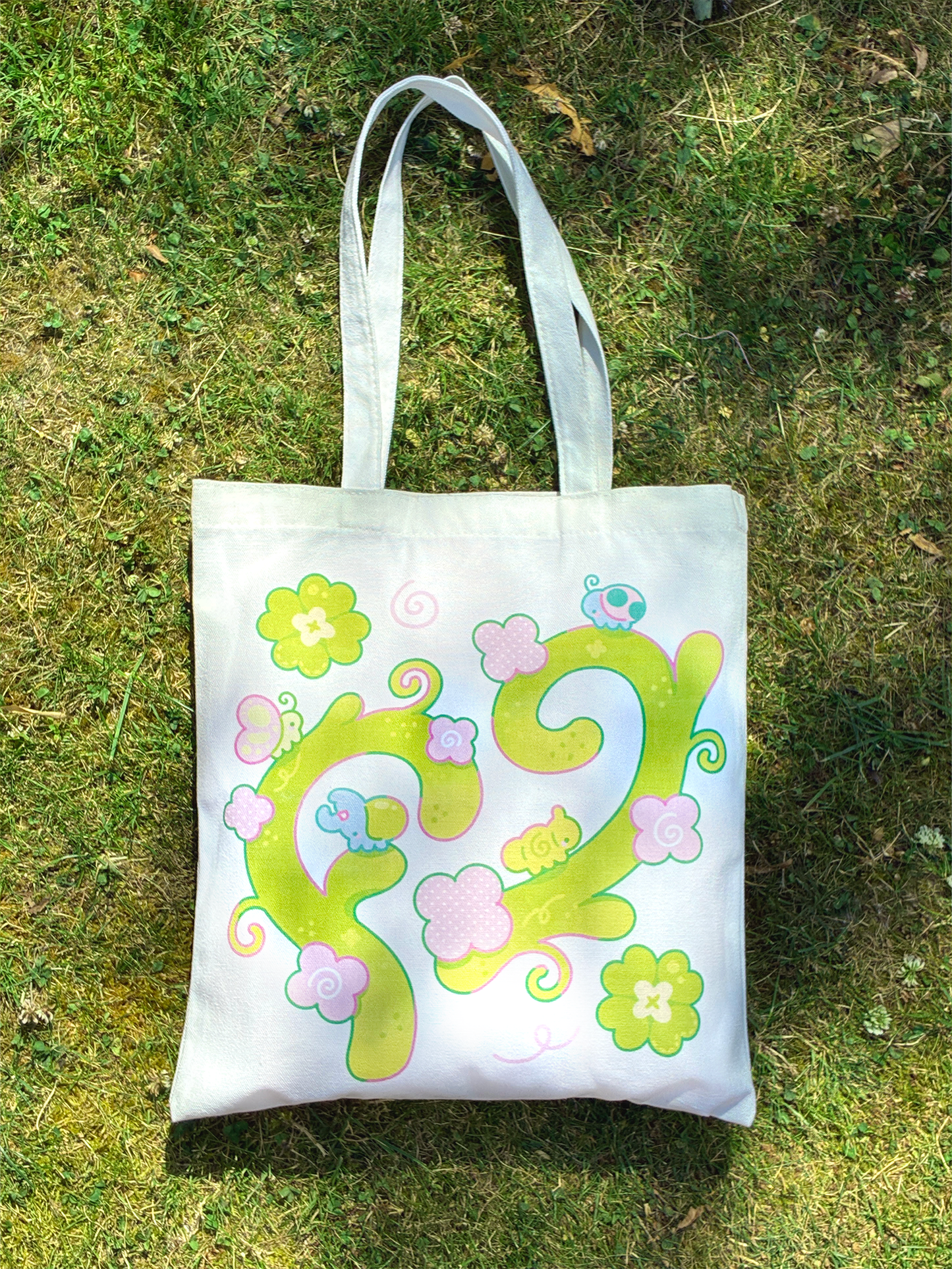 Flowery bugs - Totebag