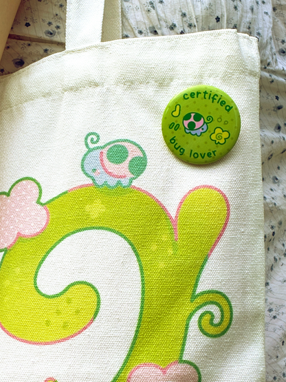Flowery bugs - Totebag