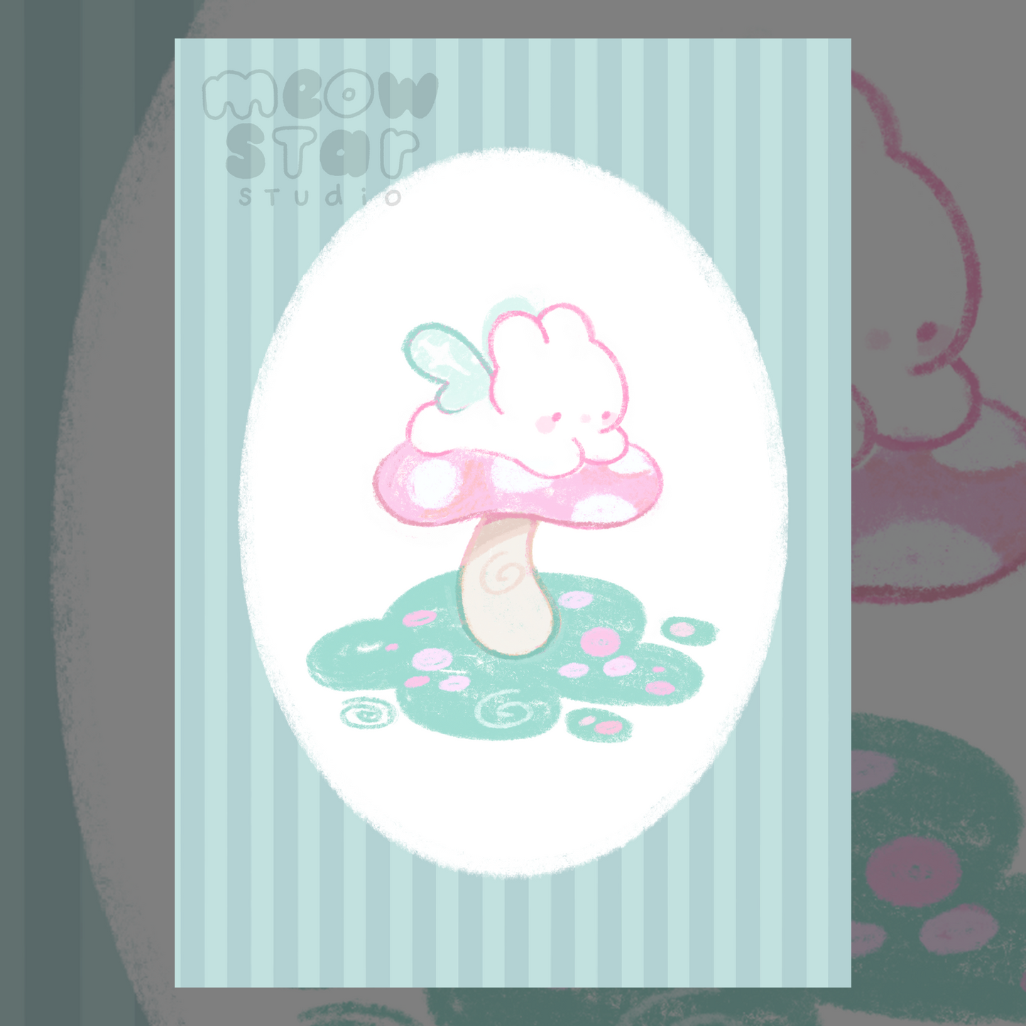 Fairy bunny - Print A6