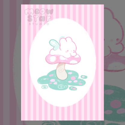 Fairy bunny - Print A6