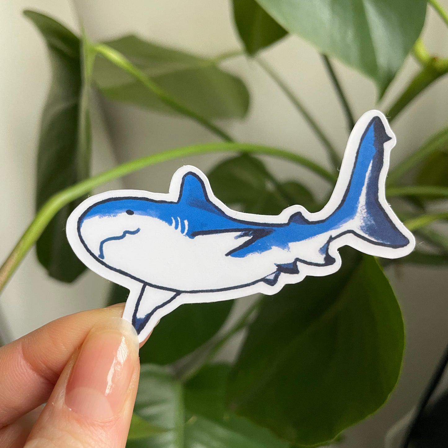Happy shark - Sticker