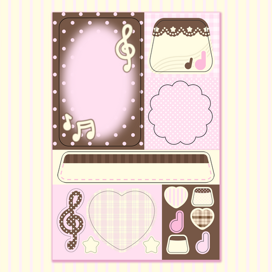 Neapolitan – Memo Sticker Sheet