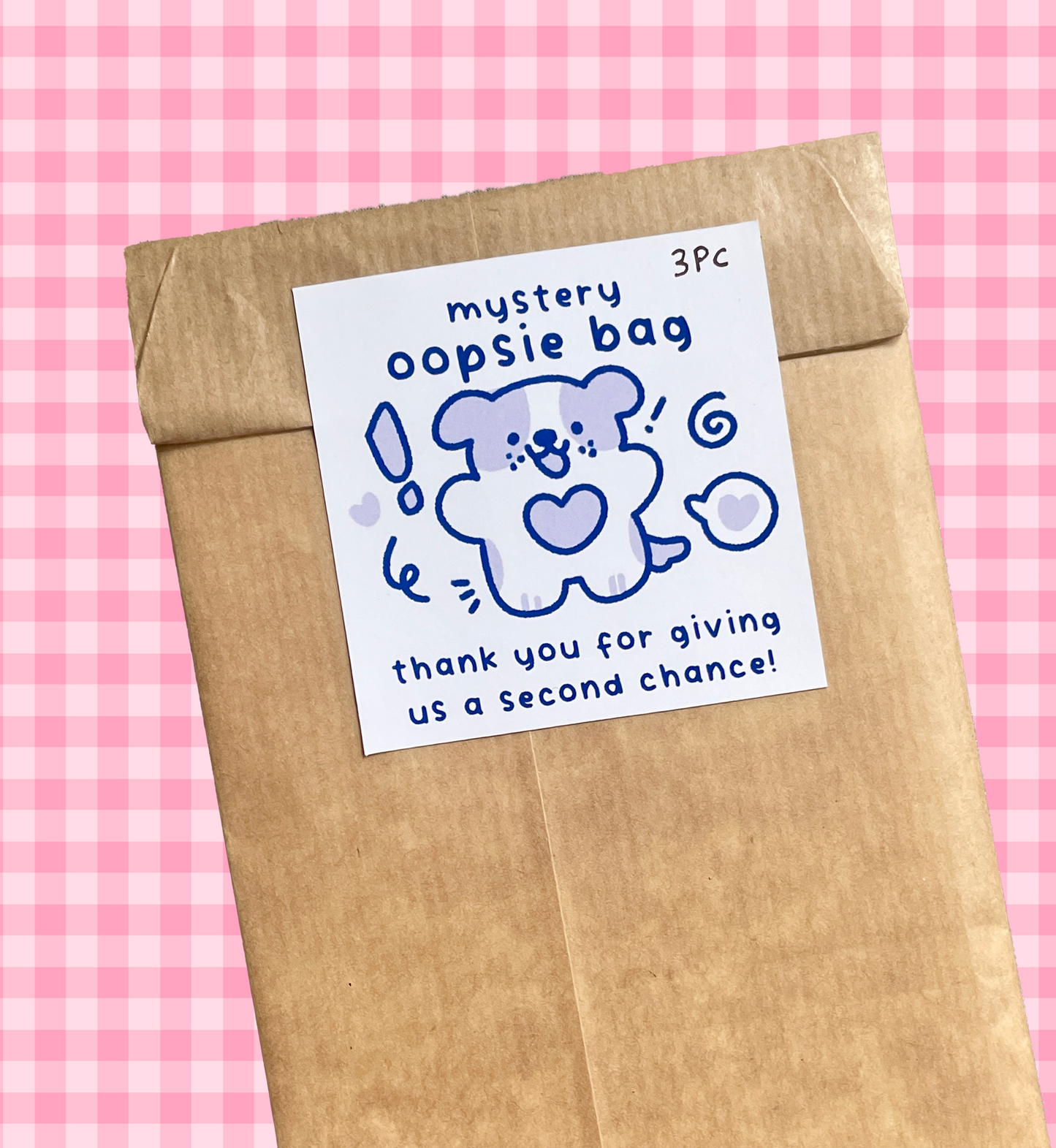 Sticker sheet - Oopsie Bag [LIMITED]