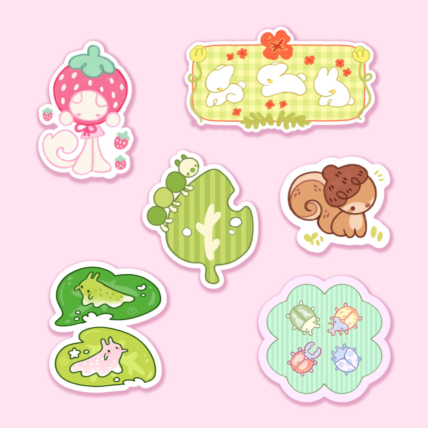 Peachtober Doodles - Sticker