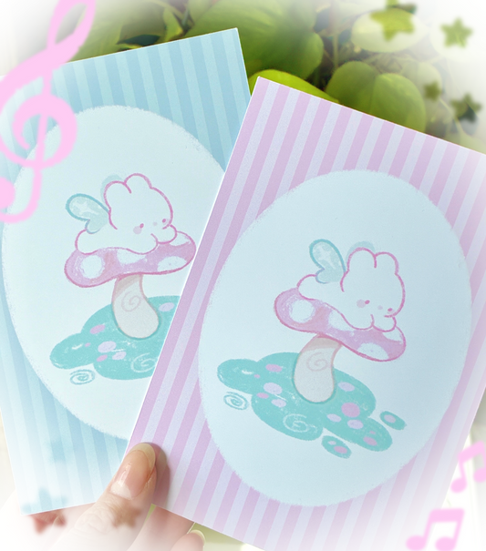 Fairy bunny - Print A6