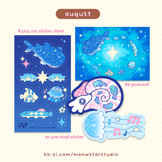 Stickie Club - August 2026