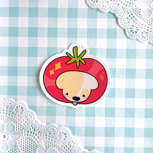 Tomato puppy - Sticker